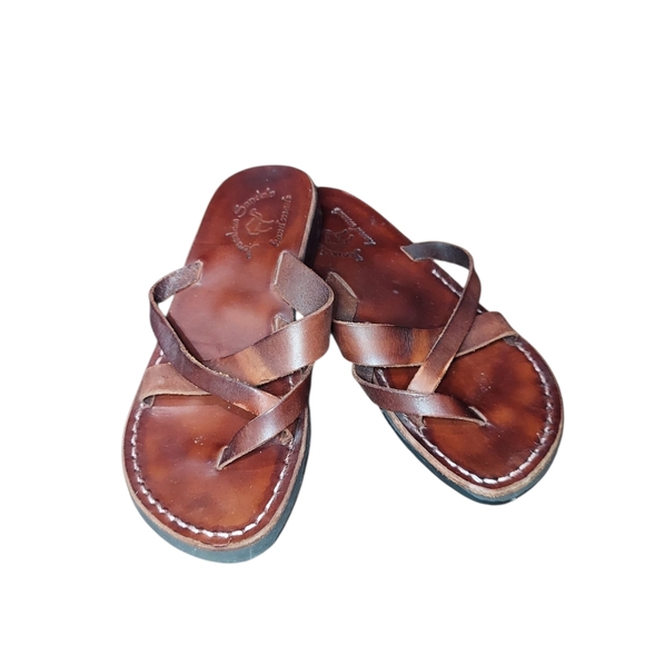 Hand Made Jersusalem Sandals - Picture 1 of 6